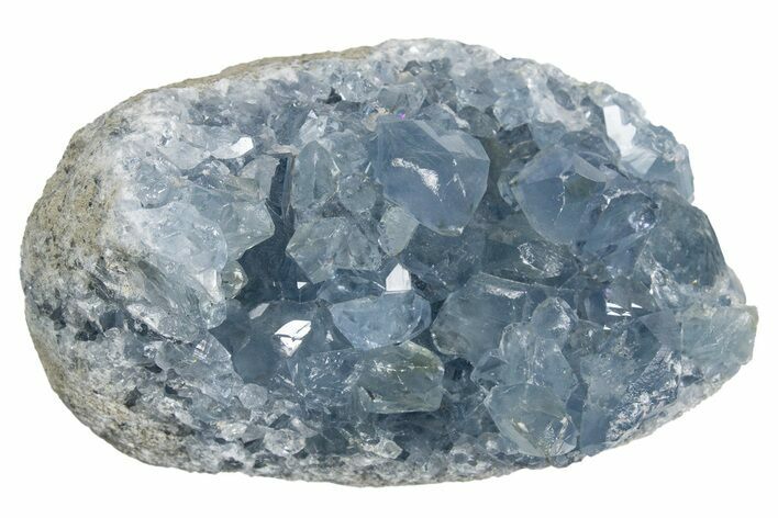 Sparkling Celestine (Celestite) Crystal Cluster - Madagascar #330424